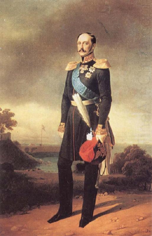 Portrait of Nicholas I, unknow artist